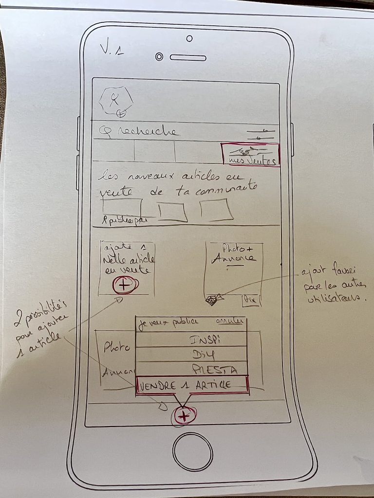 dessin de l'appli Mariez-Vous !par Céline