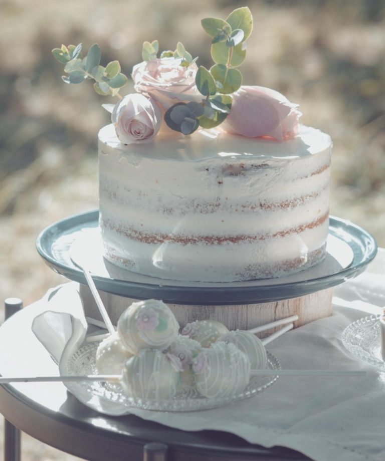 gâteau de mariage et pop cake