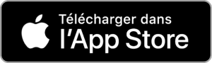 Logo apple pour télécharger l'application Mariez-Vous !